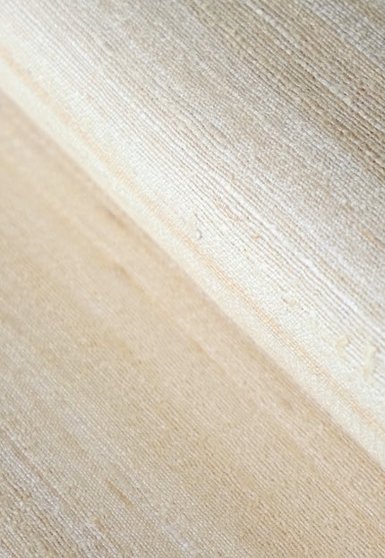 Handwoven Washed Tussar Silk Fabric | Softened Wild Silk | 44” Wide | 170 GSM