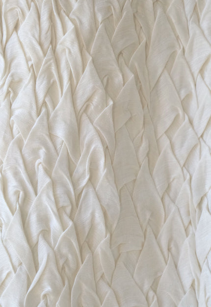 Hand-Tufted Mulberry Silk Fabric, 200 GSM, 22" Wide