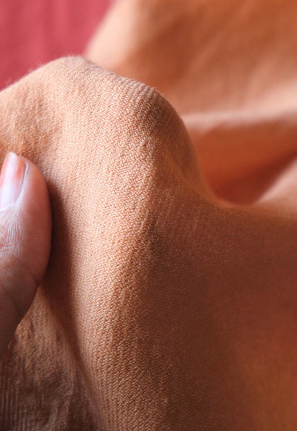 Merino Wool Twill Fabric By The Yard: 44" Wide, 110 GSM