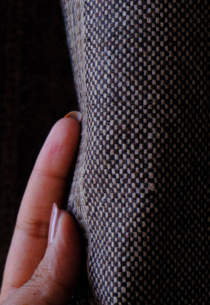Yak Wool Tweed Fabric by the yard, 280 GSM, 54" wide