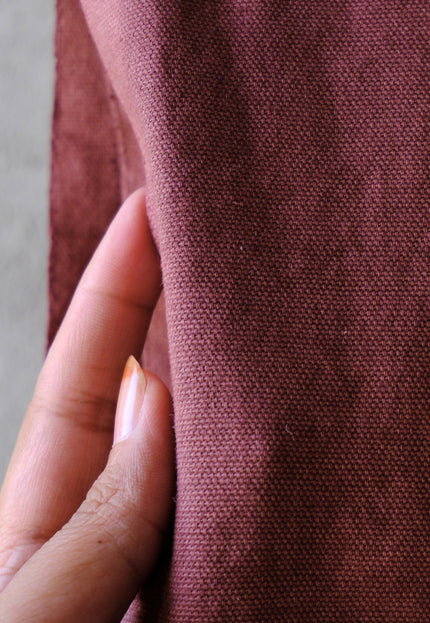 Softened Duck Canvas Fabric, 250 GSM Mid-Weight Cotton Canvas, 56” Wide
