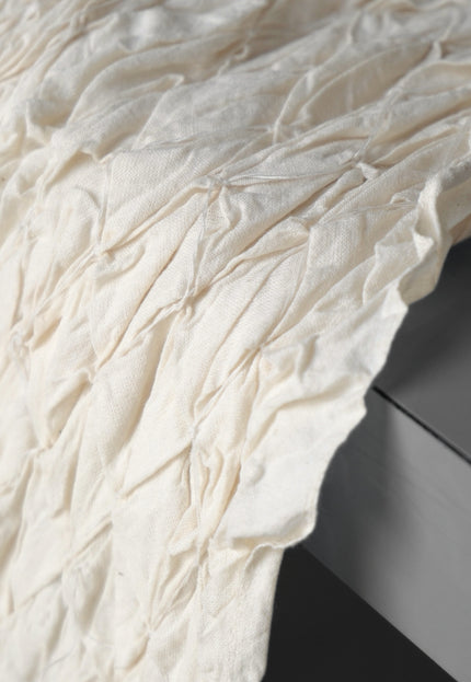 Textured Tufted Cotton Fabric, Manually Stitched | 18" Wide | 200 GSM