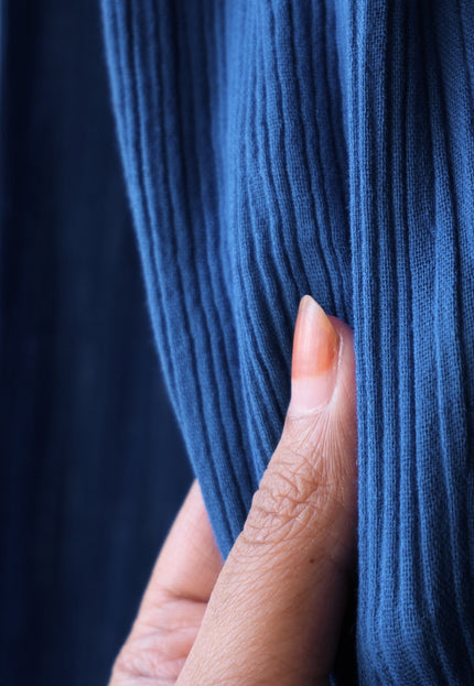 Organic Cotton Double Gauze Fabric by the yard, 44" Wide, 125 GSM