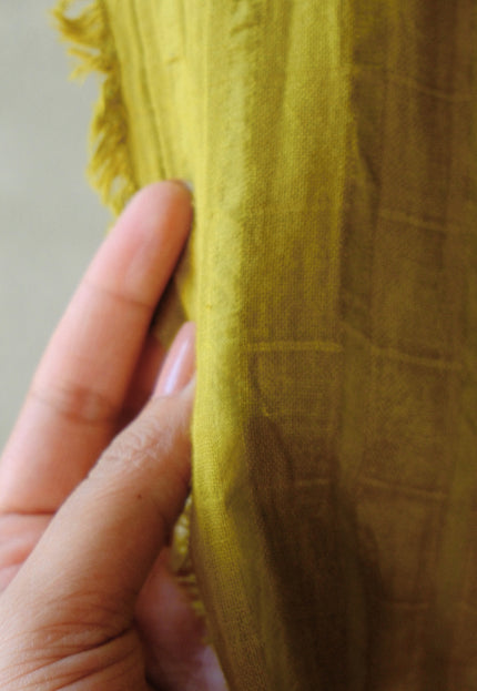 Double-Cloth Seersucker Pure Cotton Fabric, 58" Wide, 122 GSM