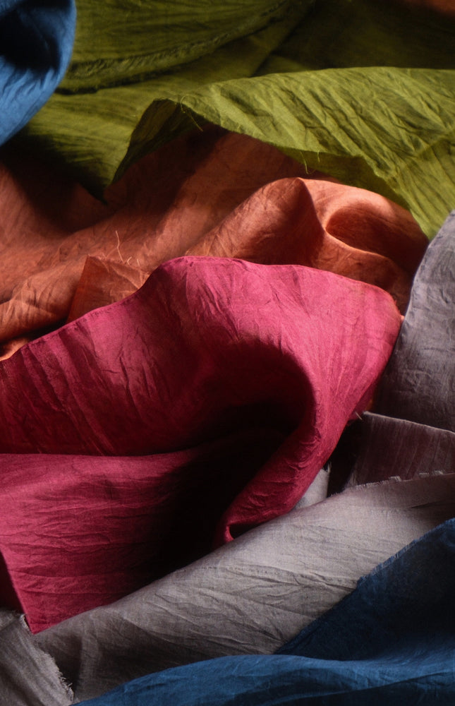 Mulberry Silk Taffeta Fabric, 44" Wide, 110 GSM / 22 Momme