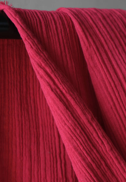 Organic Cotton Double Gauze Fabric by the yard, 44" Wide, 125 GSM