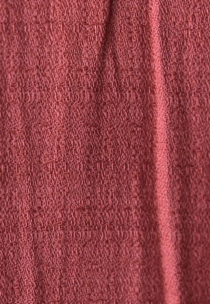 Textured Criss-Cross Cotton-Linen Dobby Fabric, 58" Wide, 122 GSM
