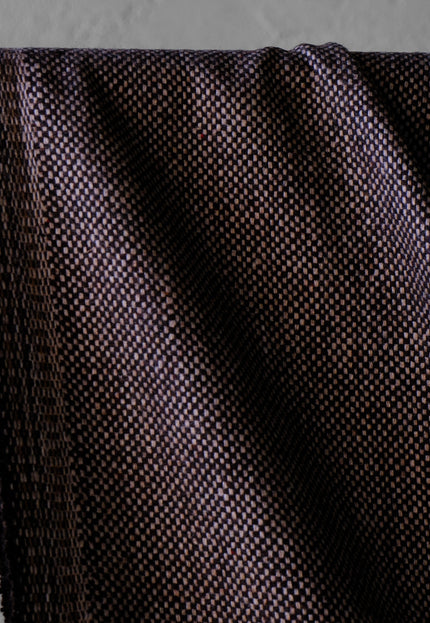 Yak Wool Tweed Fabric by the yard, 280 GSM, 54" wide