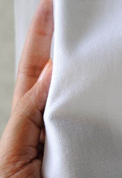 Softened Duck Canvas Fabric, 250 GSM Mid-Weight Cotton Canvas, 56” Wide