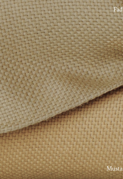 Cotton–Wool Hopsack Weave Fabric | 54″ Wide, 130 GSM