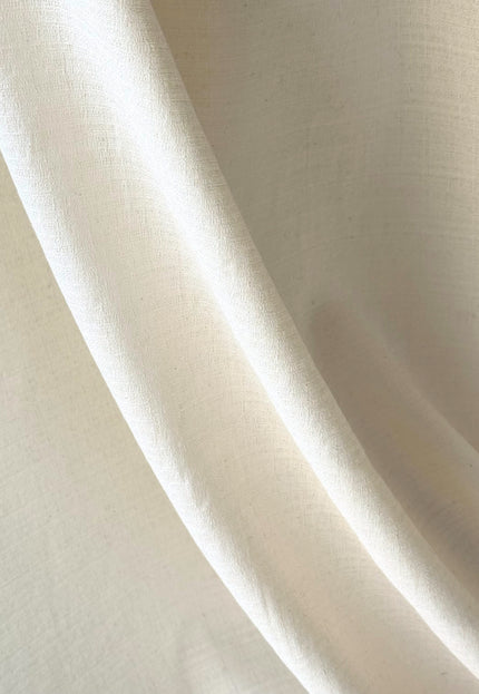 Textured Criss-Cross Cotton-Linen Dobby Fabric, 58" Wide, 160 GSM