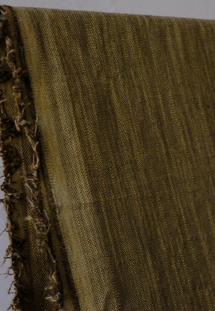 Handwoven Stinging Nettle Fabric: Plant-Dyed Textile, 50" Wide, 320 GSM