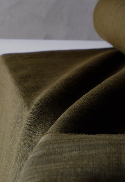 Handwoven Stinging Nettle Fabric: Plant-Dyed Textile, 50" Wide, 320 GSM