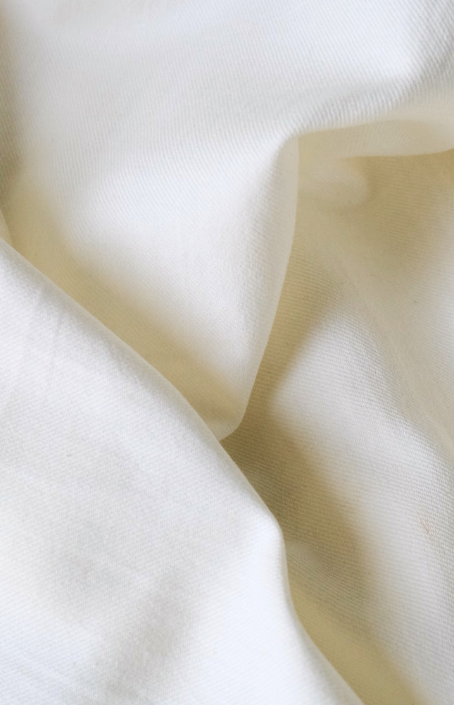 Merino Wool-Cotton Twill Fabric, 150 GSM, 50” Wide