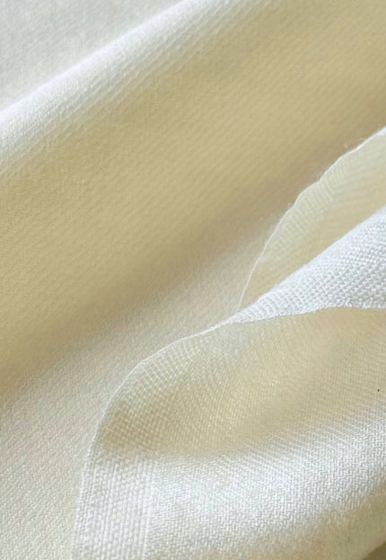 Merino Wool Twill Fabric By The Yard: 44" Wide, 110 GSM