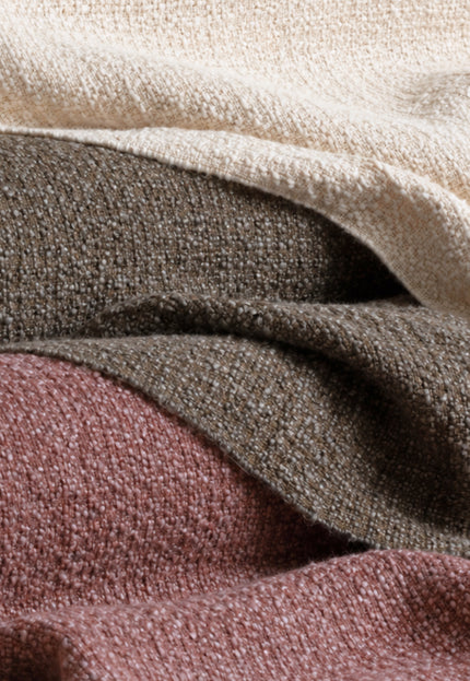 Textured Wool–Cotton Blend Loop-Over Weave Fabric | 300 GSM | 46” Wide
