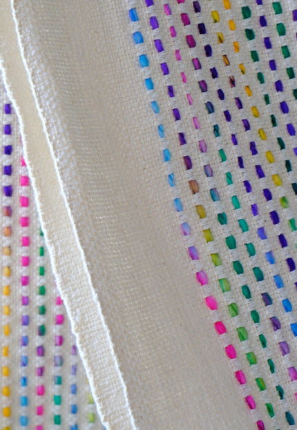 Quilted Cotton-Wool Jacquard Fabric, 40" Wide, 630 GSM