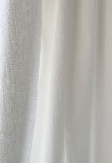 Linen-Merino Wool Spandex Stretch Fabric, 38" Wide, 200 GSM (2-Way Stretch)