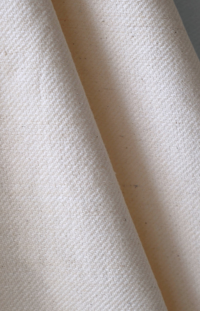 Handwoven Kala Cotton Fabric — 2/2 Twill Weave | 45" Wide | 230 GSM