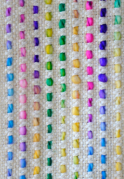 Quilted Cotton-Wool Jacquard Fabric, 40" Wide, 630 GSM