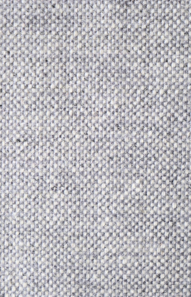 Grey Wool Tweed Fabric, 320 GSM, 56" wide