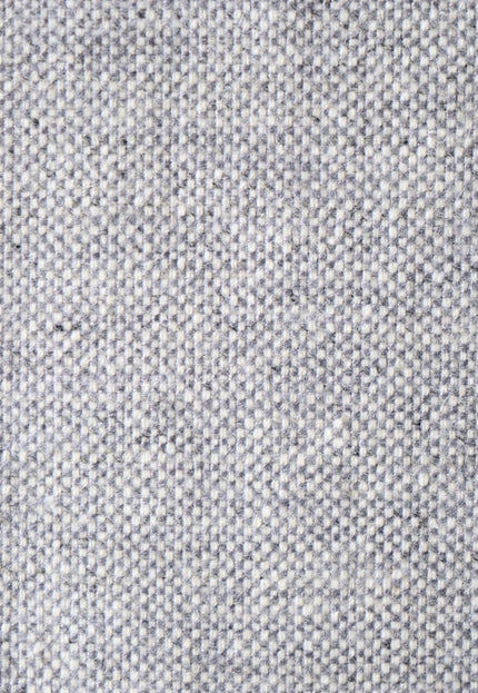Grey Wool Tweed Fabric, 320 GSM, 56" wide