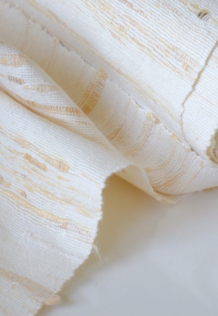 Handwoven Eri Silk Fabric by the Yard | 44” Wide | 220 GSM