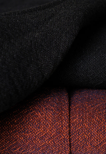 Yarn-Dyed Textured Hemp Crepe, 58” Wide, 96 GSM