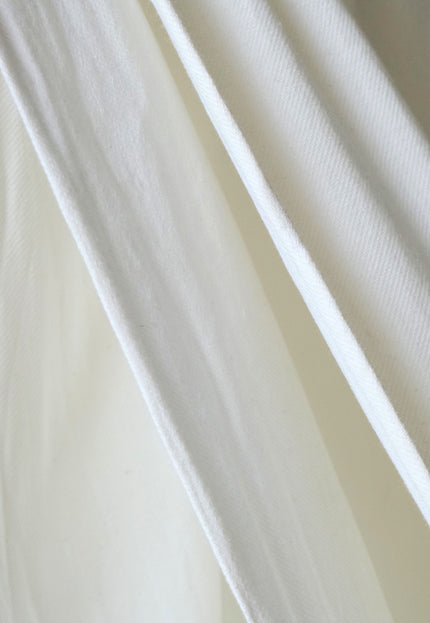 Merino Wool-Cotton Twill Fabric, 150 GSM, 50” Wide