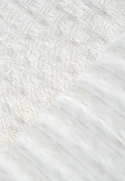 Handwoven Kala Cotton Dobby Fabric, 170 GSM, 45” Wide