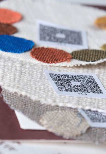 Fabric Swatch Set: Handwoven & Sustainable Natural Fiber Samples