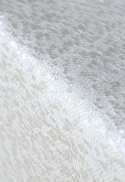 Linen + Merino Wool Moss-Textured Jacquard Fabric | 350 GSM | 48” Wide