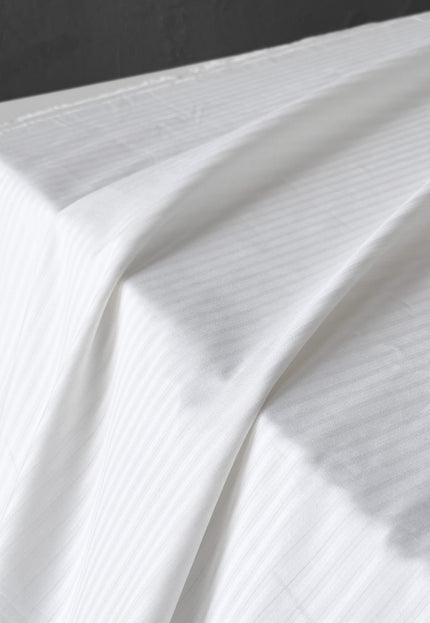 Self-Checkered & Self-Striped Bamboo Fabric, 56" Wide, 150 GSM
