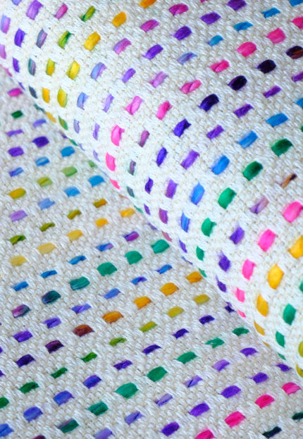 Quilted Cotton-Wool Jacquard Fabric, 40" Wide, 630 GSM