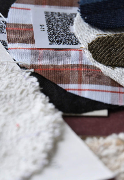 Fabric Swatch Set: Handwoven & Sustainable Natural Fiber Samples