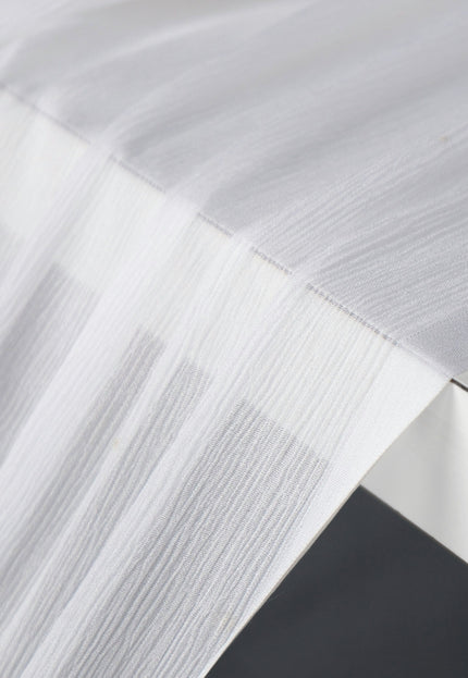 Mulberry Silk Chiffon Fabric, 90 GSM White Silk, 44” Wide