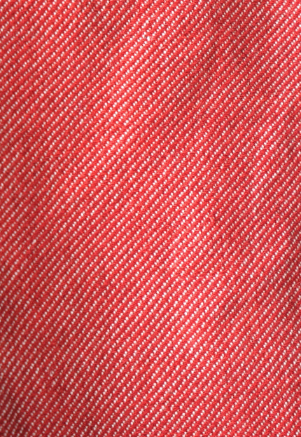 Handwoven Naturally Dyed Denim Fabric | Natural Indigo & Terracotta | 44" Wide | 230 GSM