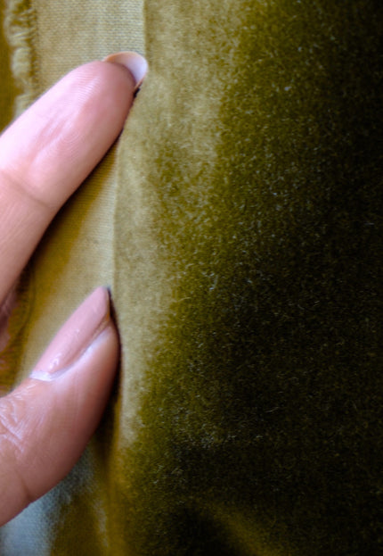 Cotton Velvet Fabric, 44" Wide, 250 GSM