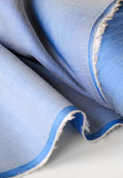 Tencel™ Denim Fabric, 125 GSM Lightweight Lyocell Twill, 54” Wide
