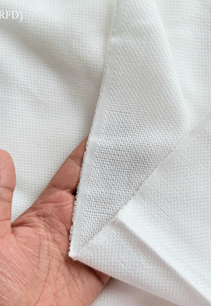 Cotton–Wool Hopsack Weave Fabric | 54″ Wide, 130 GSM