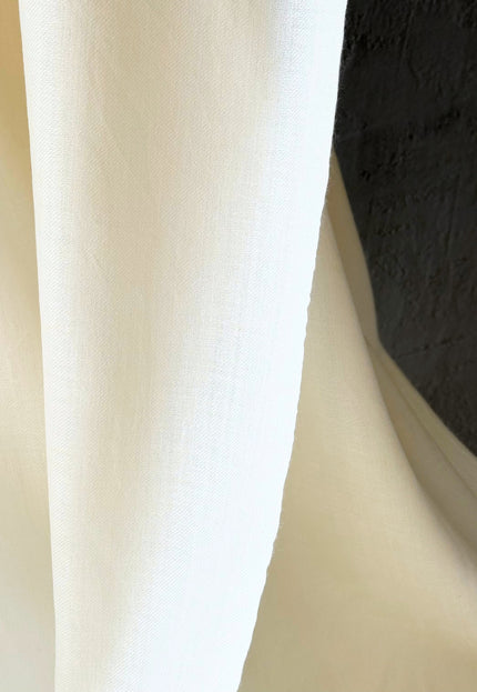 Merino Wool Twill Fabric By The Yard: 44" Wide, 110 GSM