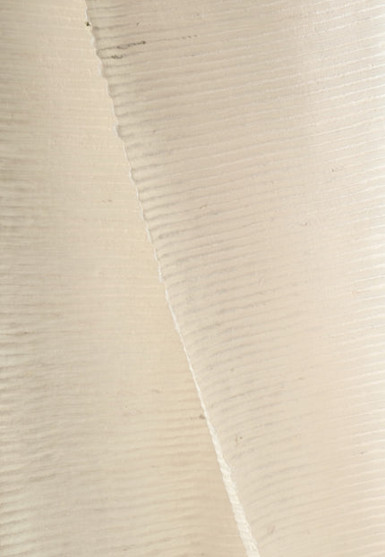 Tussar Silk Noil Striped Fabric | 280 GSM | 44” Wide
