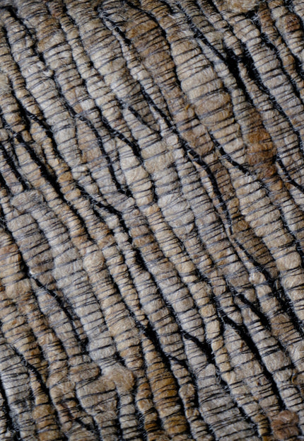 Handwoven Wild Silk Fabric by the Yard | Forest-Foraged Cocoons | 44” Wide | 480 GSM