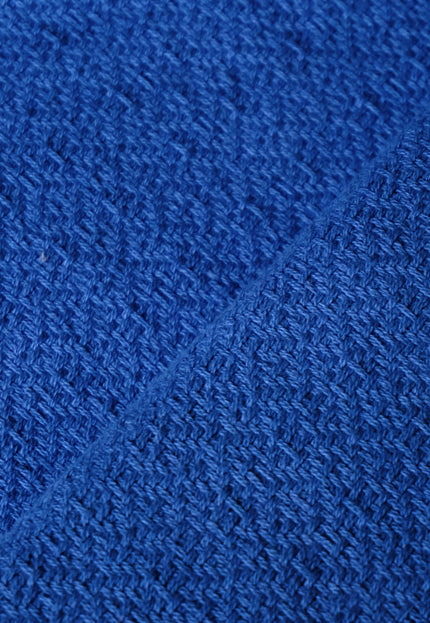 Zen Grid Weave Wool - Cotton Blended Fabric by the yard | 300 GSM | 54” Wide