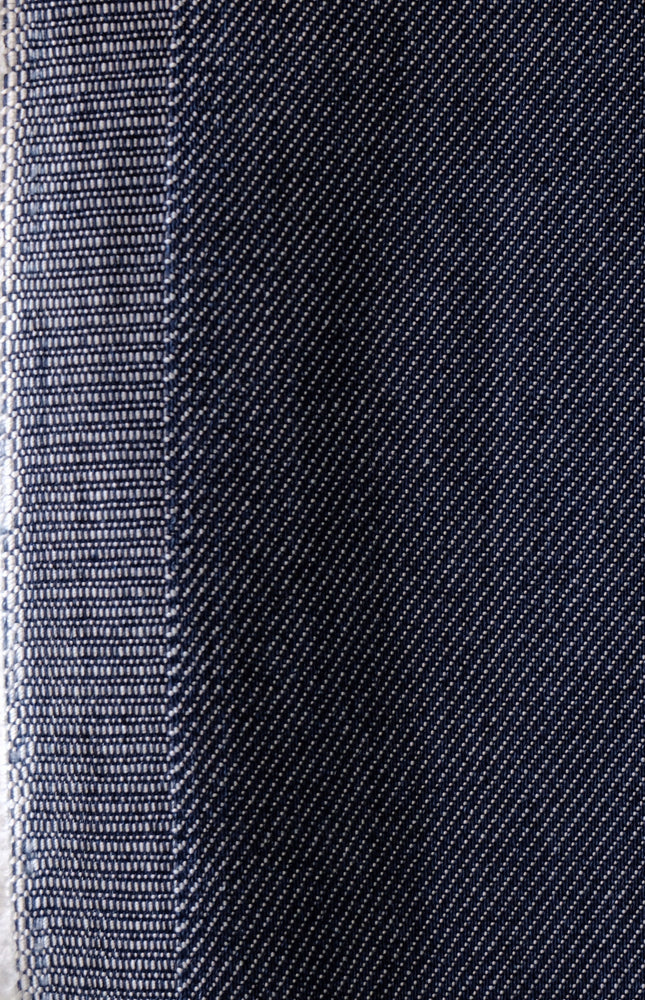 Tencel™ - Linen Denim Fabric, Navy Blue, 125 GSM Lightweight Twill, 54" inches wide