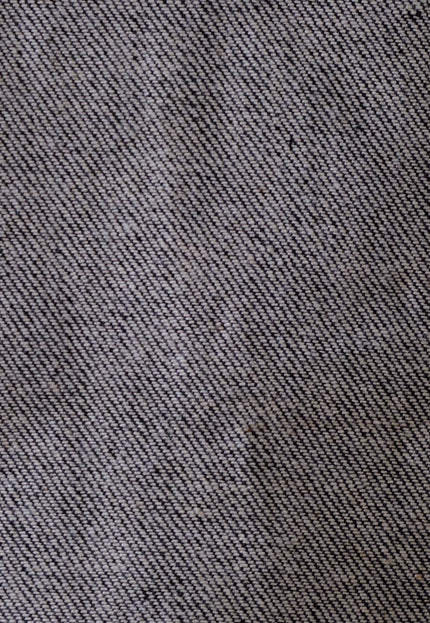 Japanese Black Selvedge Denim Fabric - 33" Wide, 396 GSM (12.5oz)