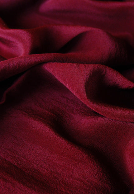 Raw Mulberry Crepe Silk Fabric by the Yard – 19–20 Momme, 44” Wide, 85 GSM