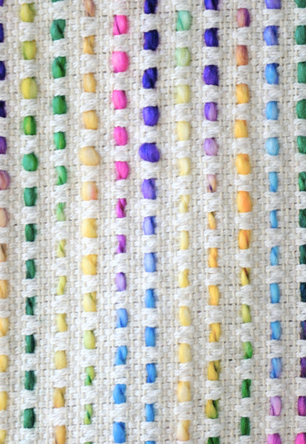 Quilted Cotton-Wool Jacquard Fabric, 40" Wide, 630 GSM