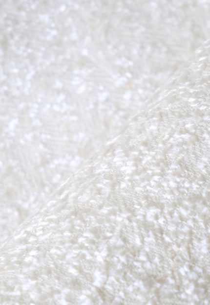 Linen + Merino Wool Moss-Textured Jacquard Fabric | 350 GSM | 48” Wide