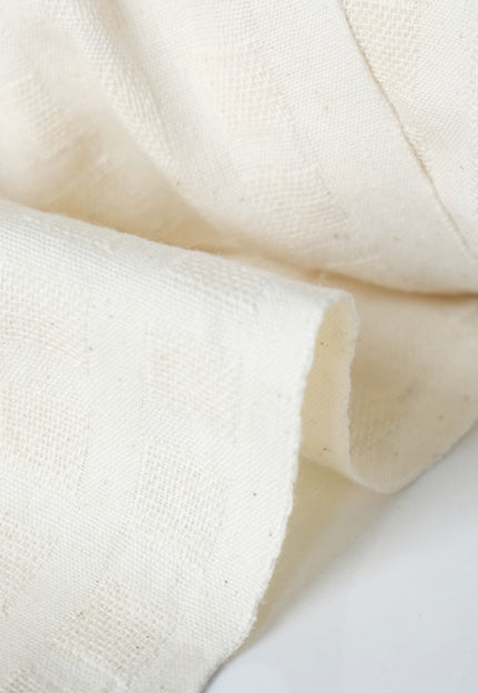 Handwoven Kala Cotton Dobby Fabric, 170 GSM, 45” Wide